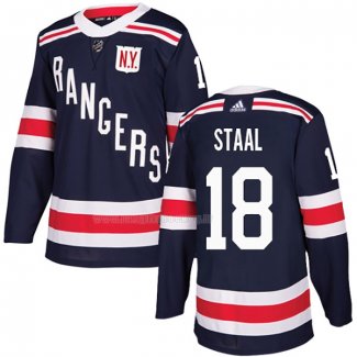 Maglia Hockey New York Rangers Marc Staal 2018 Winter Classic Blu