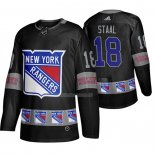 Maglia Hockey New York Rangers Marc Staal Breakaway Nero