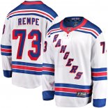 Maglia Hockey New York Rangers Matt Rempe Away Premier Breakaway Bianco