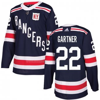 Maglia Hockey New York Rangers Mike Gartner 2018 Winter Classic Blu