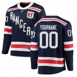 Maglia Hockey New York Rangers Personalizzate Autentico Classic 2018 Blu