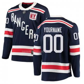 Maglia Hockey New York Rangers Personalizzate Autentico Classic 2018 Blu