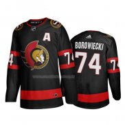 Maglia Hockey Ottawa Senators Mark Borowiecki Home 2020-21 Nero