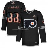 Maglia Hockey Philadelphia Flyers Eric Lindros 2020 USA Flag Nero
