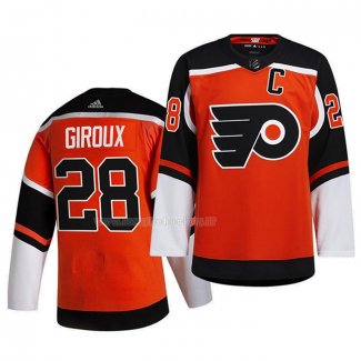 Maglia Hockey Philadelphia Flyers Girdux Arancione