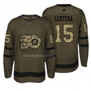 Maglia Hockey Philadelphia Flyers Jori Lehtera Salute To Service Verde Militare