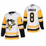 Maglia Hockey Pittsburgh Penguins Brian Dumoulin Away Autentico Giocatore Bianco