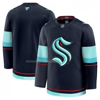 Maglia Hockey Seattle Kraken Home Nero