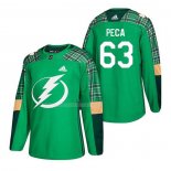 Maglia Hockey Tampa Bay Lightning Matthew Peca 2018 Dia de San Patricio Verde