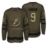 Maglia Hockey Tampa Bay Lightning Tyler Johnson Salute To Service Verde Militare