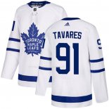 Maglia Hockey Toronto Maple Leafs John Tavares Road Autentico Bianco