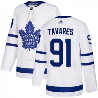 Maglia Hockey Toronto Maple Leafs John Tavares Road Autentico Bianco