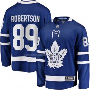 Maglia Hockey Toronto Maple Leafs Nicholas Robertson Home Premier Breakaway Blu