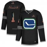 Maglia Hockey Vancouver Canucks Mclean 2020 USA Flag Nero