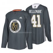 Maglia Hockey Vegas Golden Knights Pierre Edouard Bellemare New Season Practice Gris