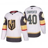 Maglia Hockey Vegas Golden Knights Ryan Carpenter Away Autentico Giocatore Bianco