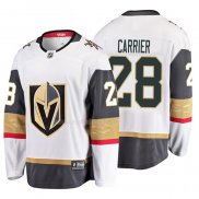 Maglia Hockey Vegas Golden Knights William Carrier 2019 Away Breakaway Bianco