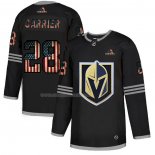 Maglia Hockey Vegas Golden Knights William Carrier 2020 USA Flag Nero