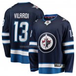Maglia Hockey Winnipeg Jets Gabriel Vilardi Home Premier Breakaway Blu