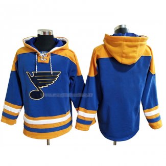 Felpa con Cappuccio St. Louis Blues Blu