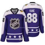 Maglia Hockey 2017 All Star Chicago Blackhawks Patrick Kane Viola