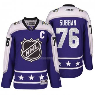 Maglia Hockey 2017 All Star Nashville Predators Pk Subban Viola