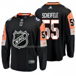 Maglia Hockey 2018 All Star Winnipeg Jets Mark Scheifele Nero