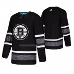 Maglia Hockey 2019 All Star Boston Bruins Blank Nero