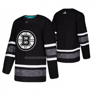 Maglia Hockey 2019 All Star Boston Bruins Blank Nero