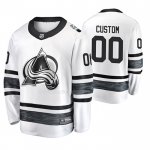 Maglia Hockey 2019 All Star Colorado Avalanche Personalizzate Bianco
