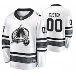 Maglia Hockey 2019 All Star Colorado Avalanche Personalizzate Bianco