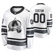 Maglia Hockey 2019 All Star Colorado Avalanche Personalizzate Bianco