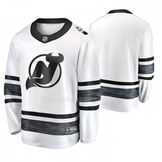 Maglia Hockey 2019 All Star New Jersey Devils Bianco