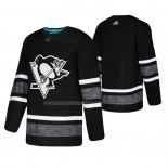 Maglia Hockey 2019 All Star Pittsburgh Penguins Blank Nero