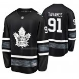 Maglia Hockey 2019 All Star Toronto Maple Leafs John Tavares Nero
