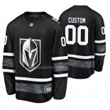 Maglia Hockey 2019 All Star Vegas Golden Knights Personalizzate Nero
