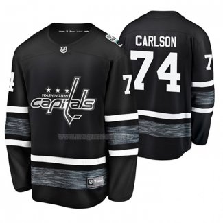 Maglia Hockey 2019 All Star Washington Capitals John Carlson Nero