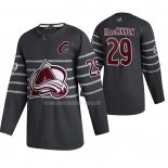 Maglia Hockey 2020 All Star Colorado Avalanche Nathan Mackinnon Autentico Gris