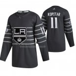 Maglia Hockey 2020 All Star Los Angeles Kings Anze Kopitar Autentico Gris