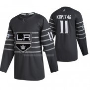Maglia Hockey 2020 All Star Los Angeles Kings Anze Kopitar Autentico Gris