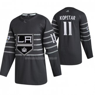 Maglia Hockey 2020 All Star Los Angeles Kings Anze Kopitar Autentico Gris
