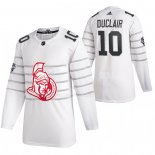 Maglia Hockey 2020 All Star Ottawa Senators Anthony Duclair Autentico Bianco