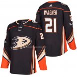 Maglia Hockey Anaheim Ducks Chris Wagner Home Autentico 2018 Nero