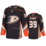 Maglia Hockey Anaheim Ducks Joseph Blandisi Home Nero
