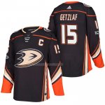 Maglia Hockey Anaheim Ducks Ryan Getzlaf Home Autentico 2018 Nero