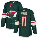 Maglia Hockey Bambino Minnesota Wild Zach Parise Home Autentico Verde