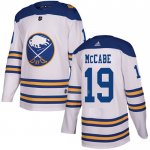 Maglia Hockey Buffalo Sabres Jake Mccabe Autentico 2018 Winter Classic Bianco