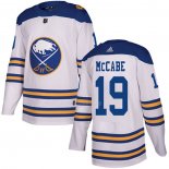 Maglia Hockey Buffalo Sabres Jake Mccabe Autentico 2018 Winter Classic Bianco