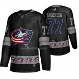 Maglia Hockey Columbus Blue Jackets Josh Anderson Breakaway Nero