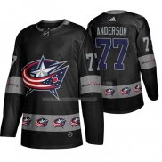 Maglia Hockey Columbus Blue Jackets Josh Anderson Breakaway Nero